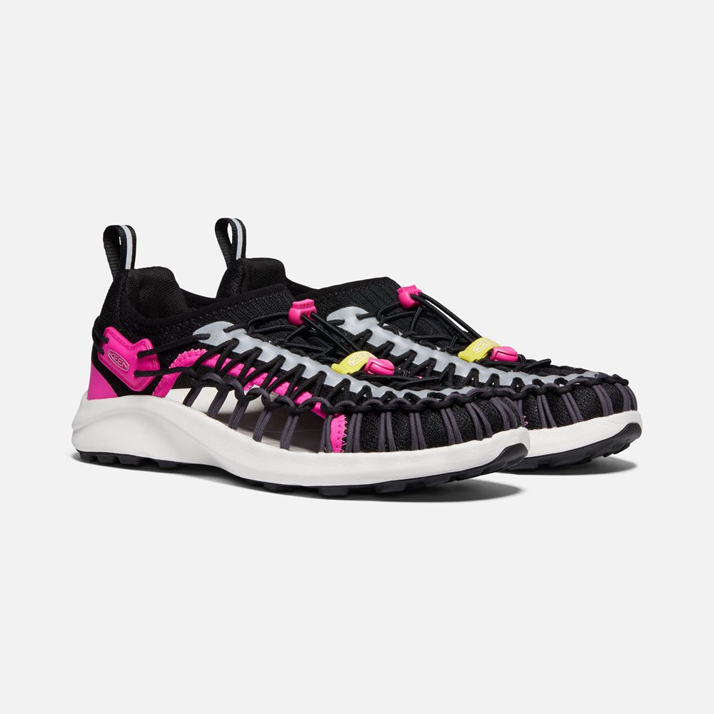 Keen Slip-On Dam Svarta/Rosa - Uneek Snk Shoes - 913057TBI